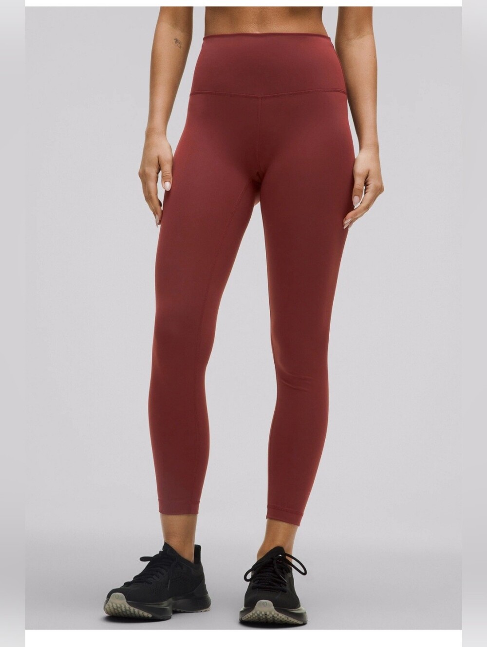 Lululemon Wunder Train 25" Leggings Size 4 Savanna Like New